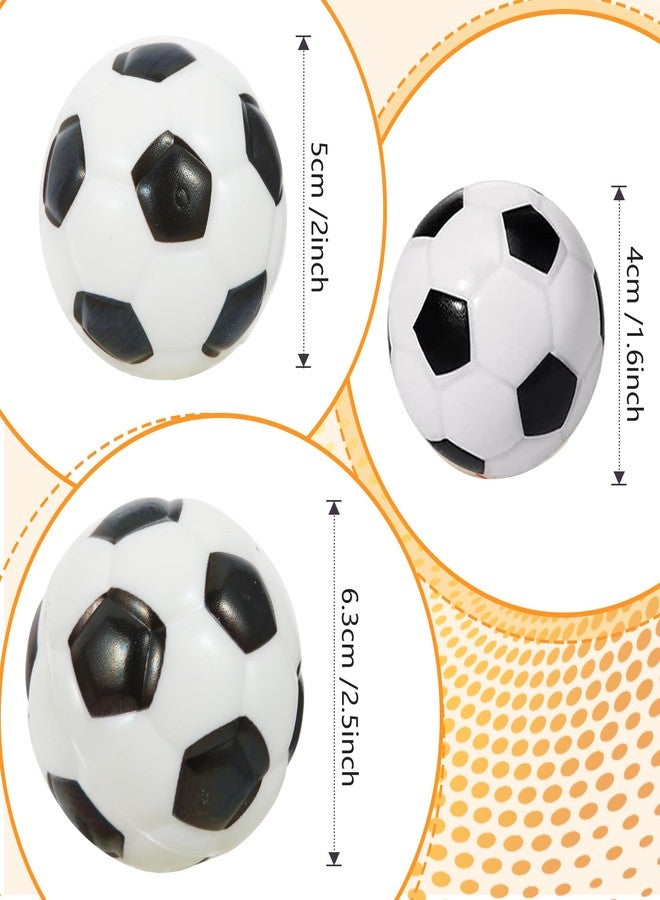 Urspasol 12-Pack Soccer Stress Balls 2.5 Inch Small Soft Foam Squeeze Soccer Mini Sport Balls for Kids Party Decorations, Favors & Anxiety Relief , Hand Exercise, Team Building Gifts School Rewards - Image 2